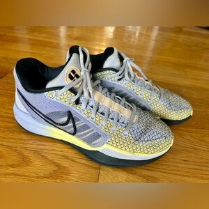 Nike Womens Sabrina 1 Spark Purple Black Shoes Sz 9 Training Sneaker FQ3381-501